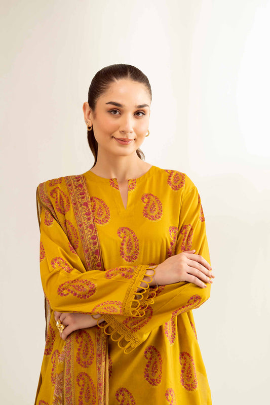 3 Pcs Unstitched Printed Lawn by Nishat