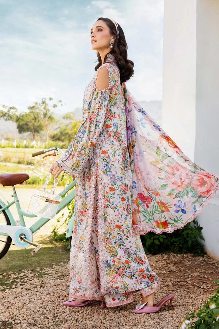 Luxury 3 Pcs Embroidered Lawn Suit