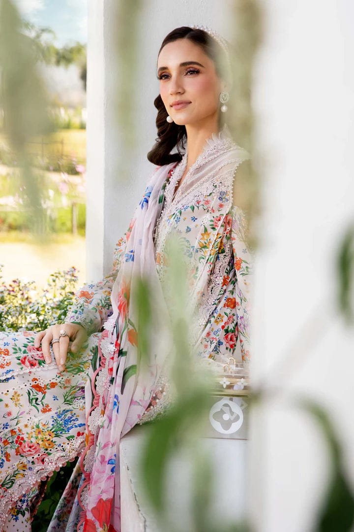 Luxury 3 Pcs Embroidered Lawn Suit